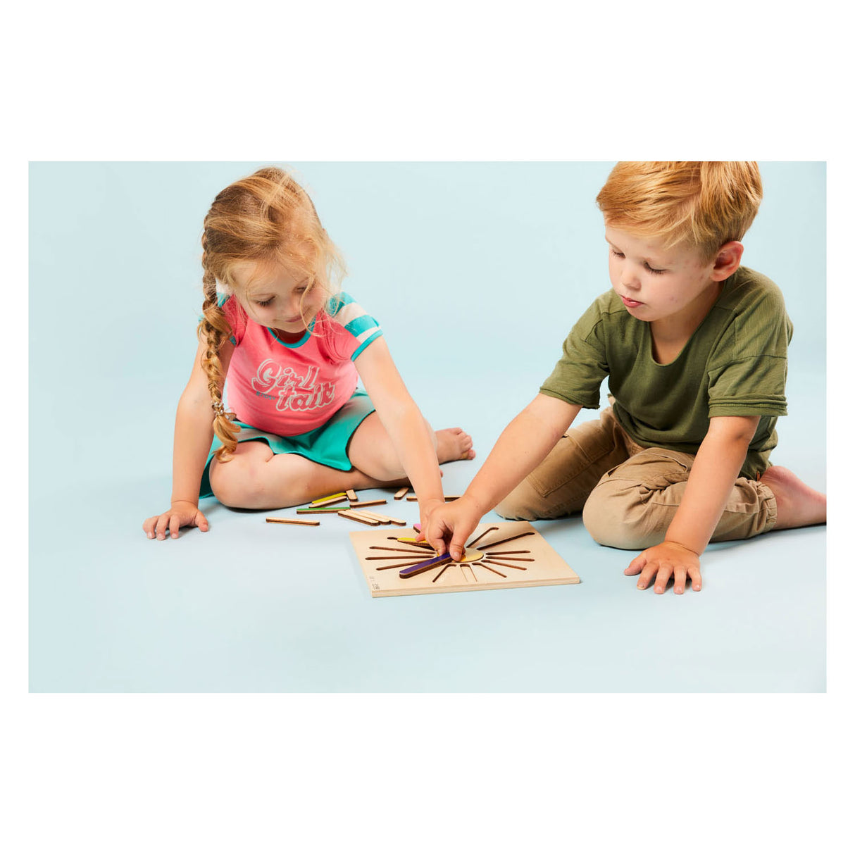 Rolf relief puzzel regenboogstralen, 15st.