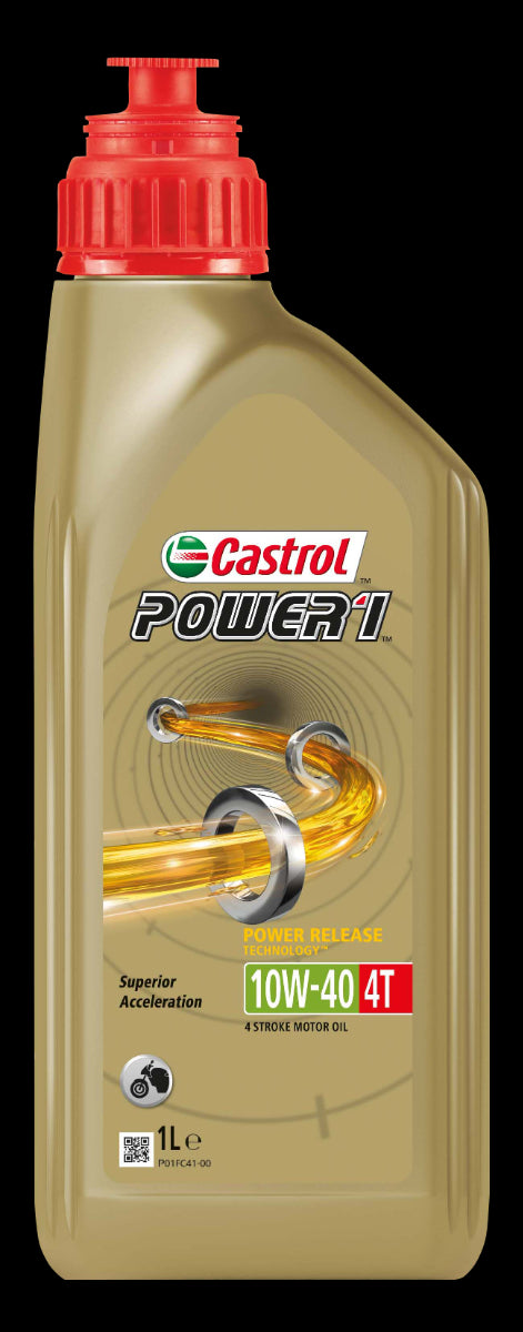 Olejová síla Castrol Rs 4T 10W-40 Láhev na 1 litr