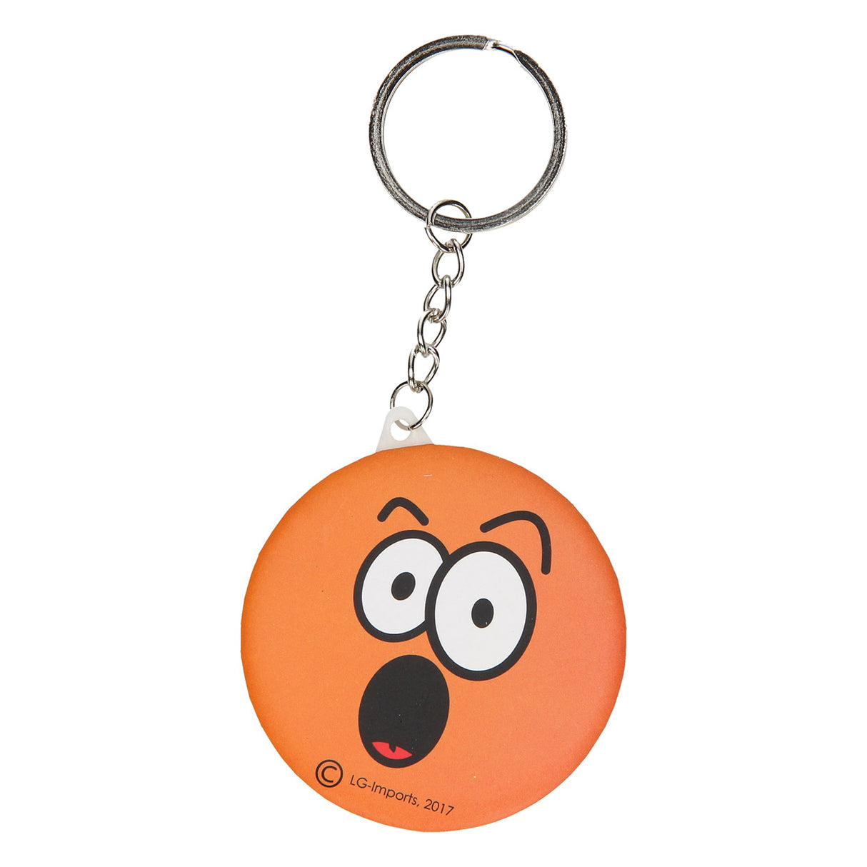 LG imports Keychain - Laughing face with mirror