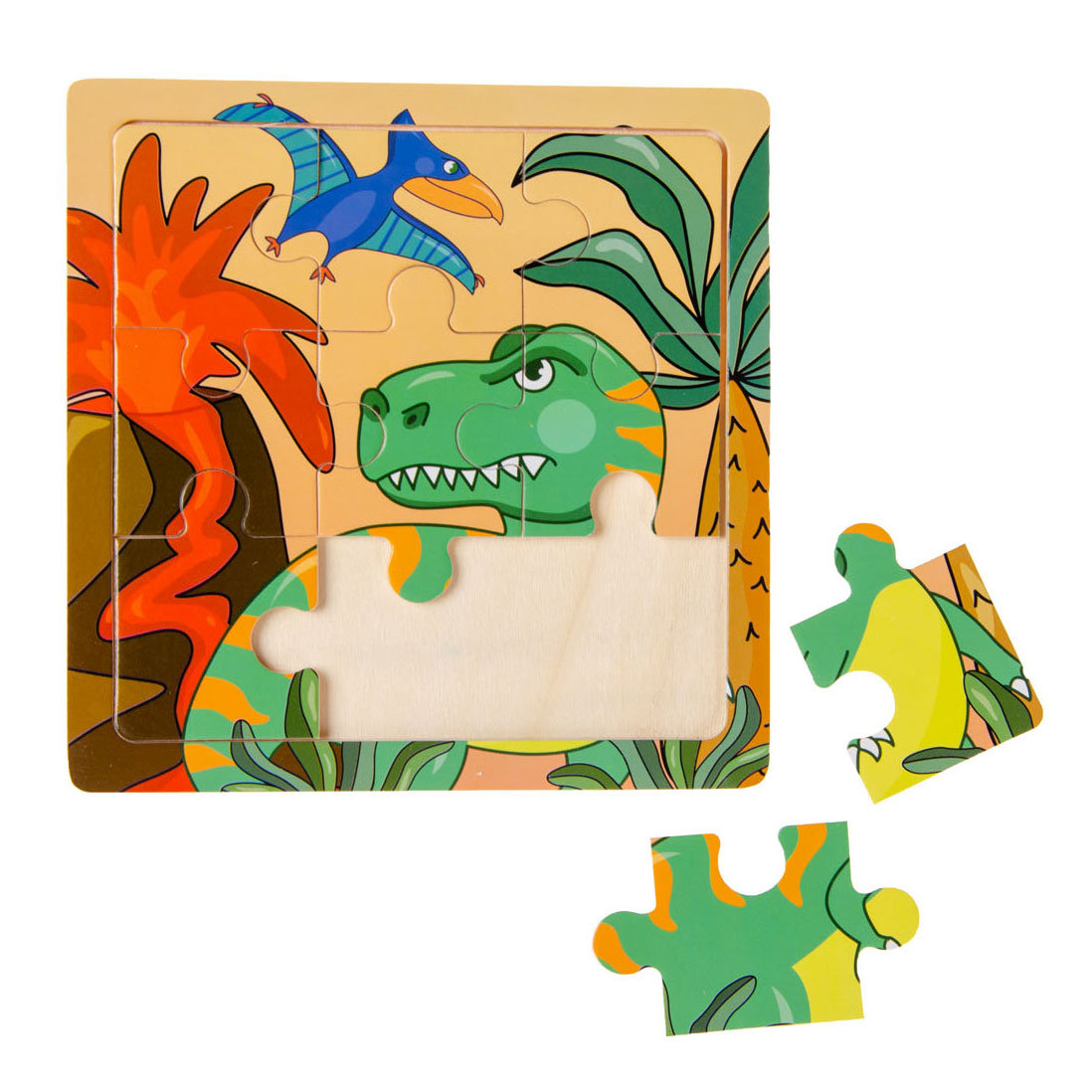 LG-Import Wolloft Puzzle (Raum, Pirate oder Dinosaurus)