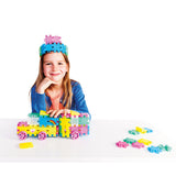 Clics Building Blocks - Glitter Bouwset 8in1