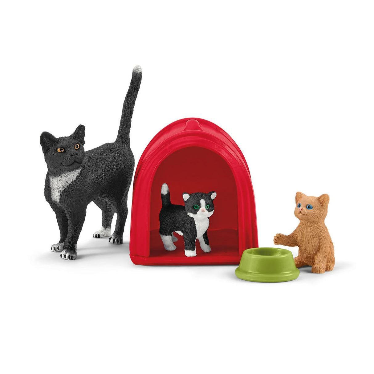 Schleich Farm World Play čas za simpatične mačke in mačke 42501