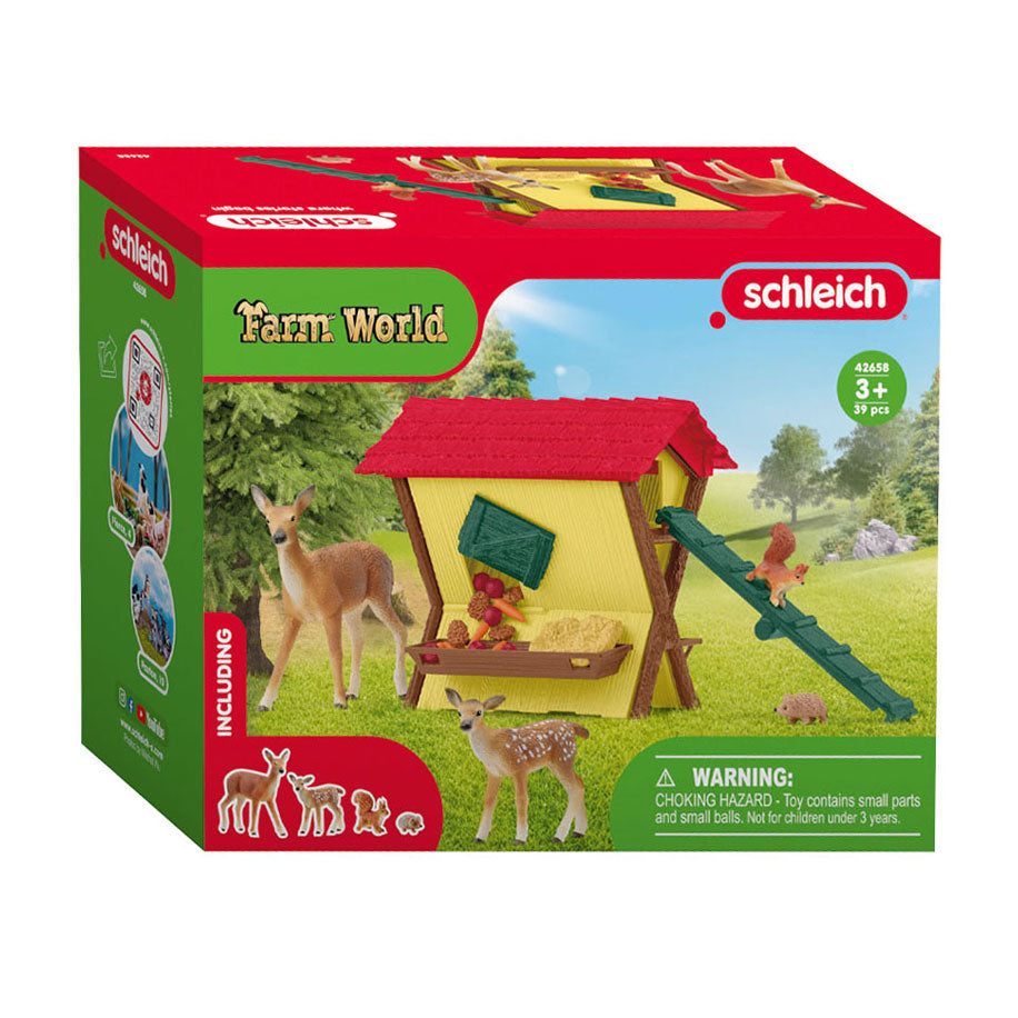 Schleich Farm World The Forest Animals Feed 42658