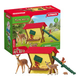 Schleich Farm World The Forest Animals Feed 42658