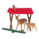 Schleich Farm World The Forest Animals Feed 42658