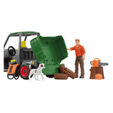 Schleich Farm World Houtzager med fordon 42659