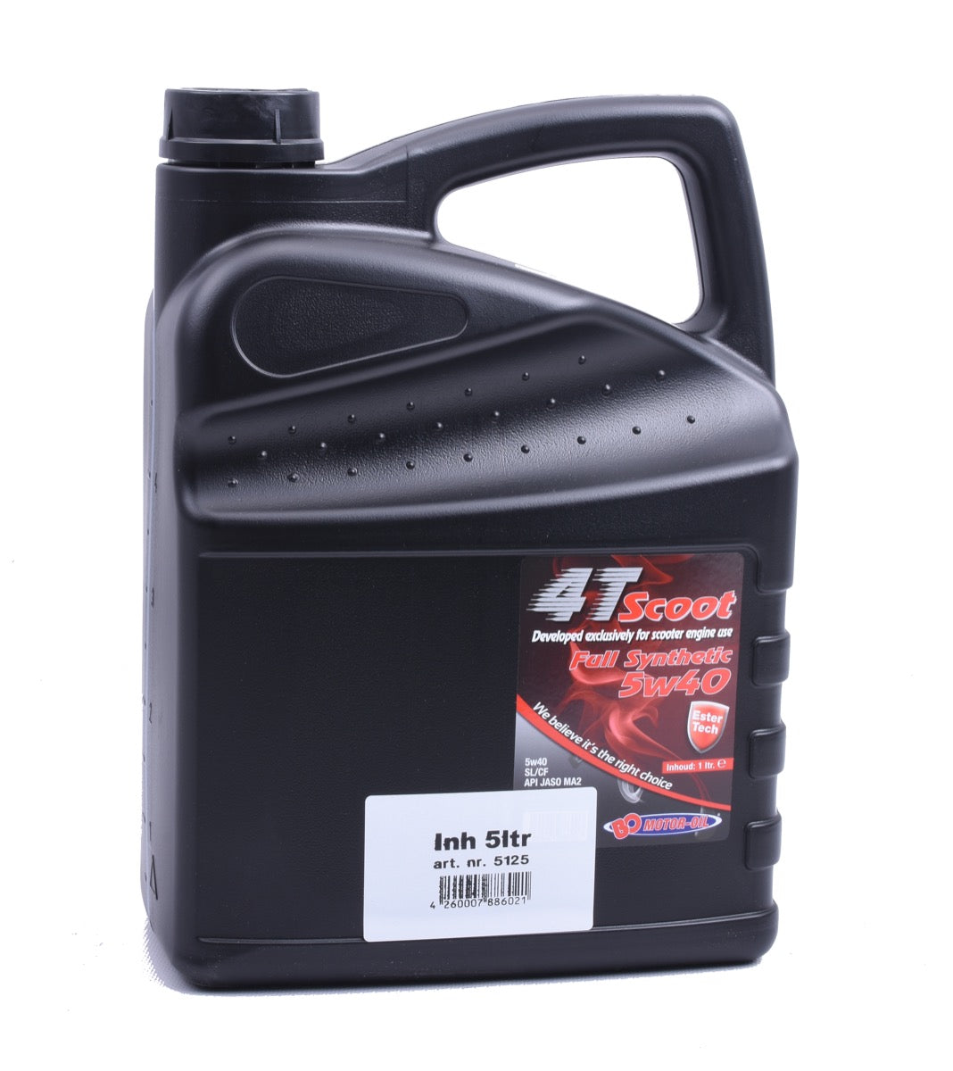 Olio di olio per motore BO Olio Bo 4T Scooter Synth Full Ester 5W-40 (5L)