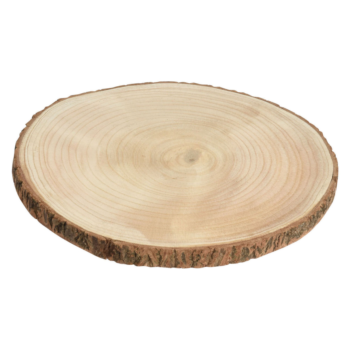 Tree disc with bark, 30x2cm