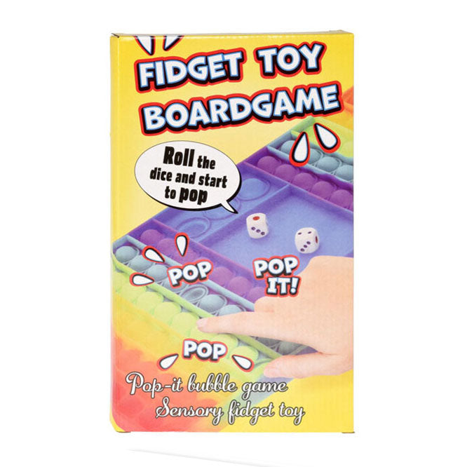 Pop it pop it fidget board game