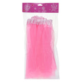 Poliestere rosa della gonna principessa con elastico