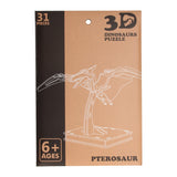 Dinosaurus 3D in legno 3D