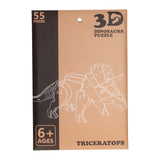 Dinosaurus 3D in legno 3D