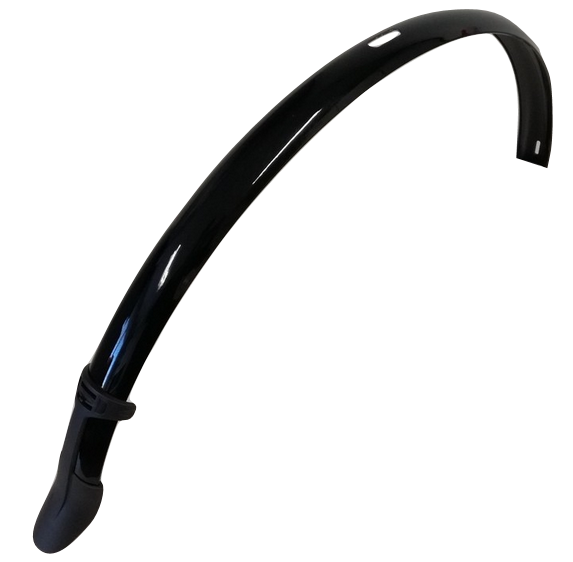 Gazelle Zadní Fender 28 Černá 50 mm b50g s otvorem kabelu 311216900