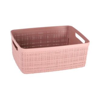 Curver jute opbergmand s 5l rose dawn
