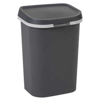 Curver Curver Mistral Flat Waste Bin 25L Anthracite