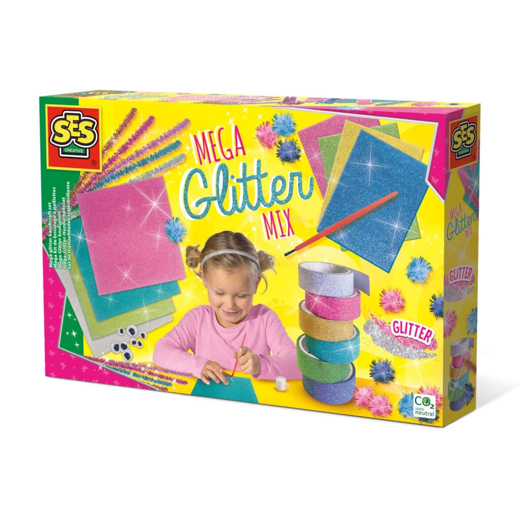Ensemble d'artisanat Ses Mega Glitter