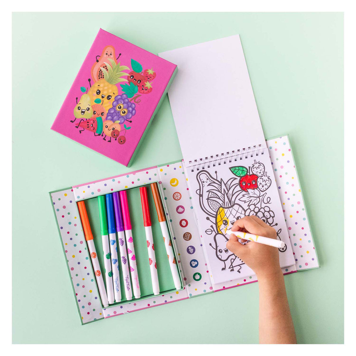 Selecta kleurplaten met geurtjes - fruity cutie