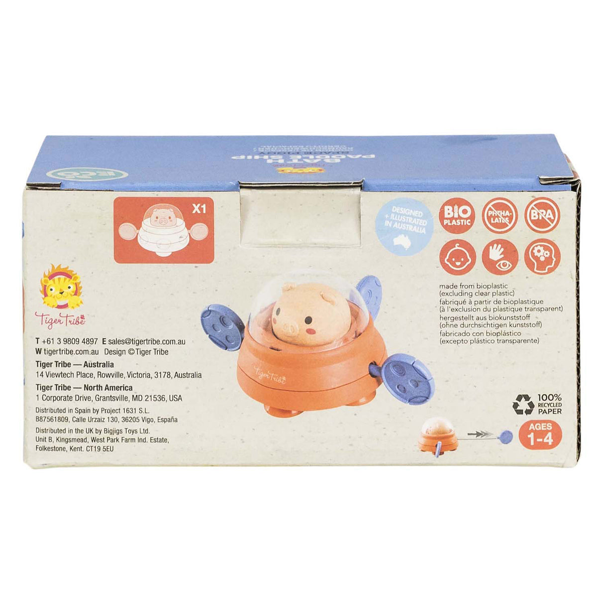 Selecta badpeddelboot - ruimtebiggetje