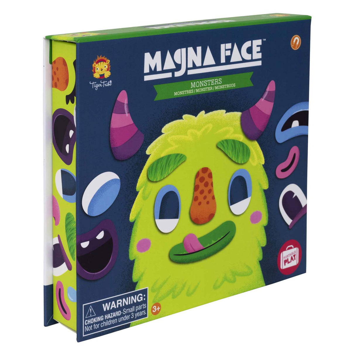 Selecta magna face - monsters magneetspel