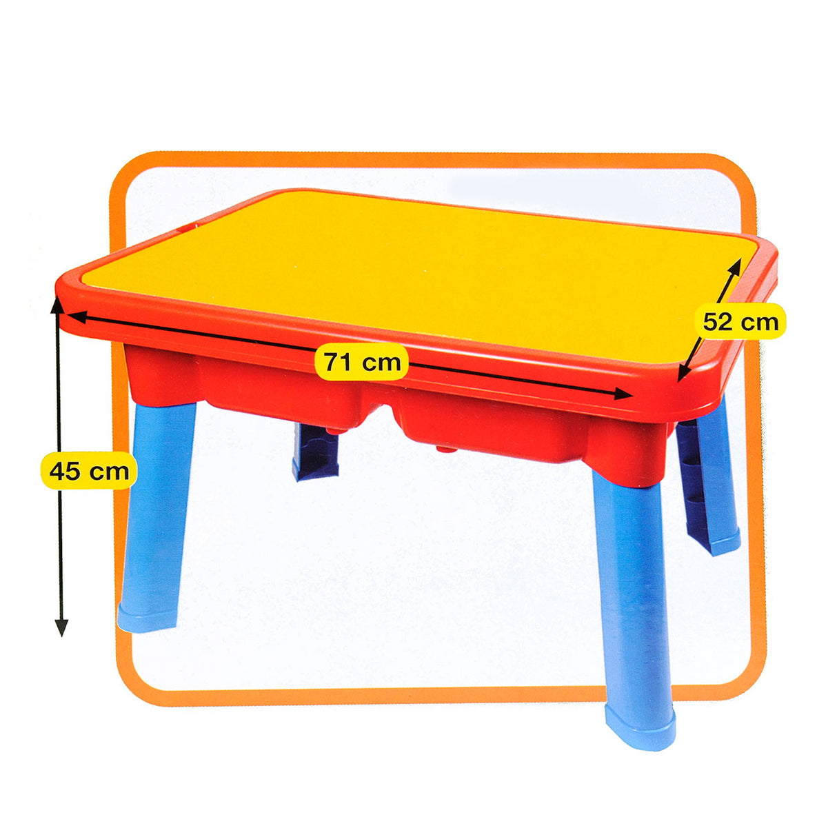 Androni sand and water table