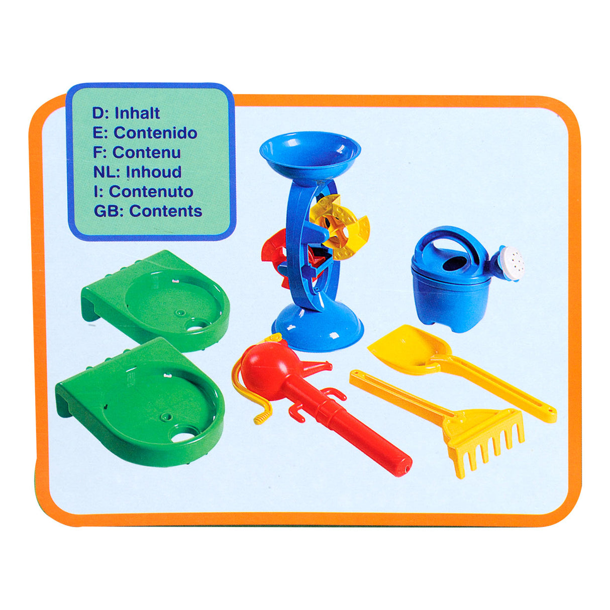 Androni sand and water table