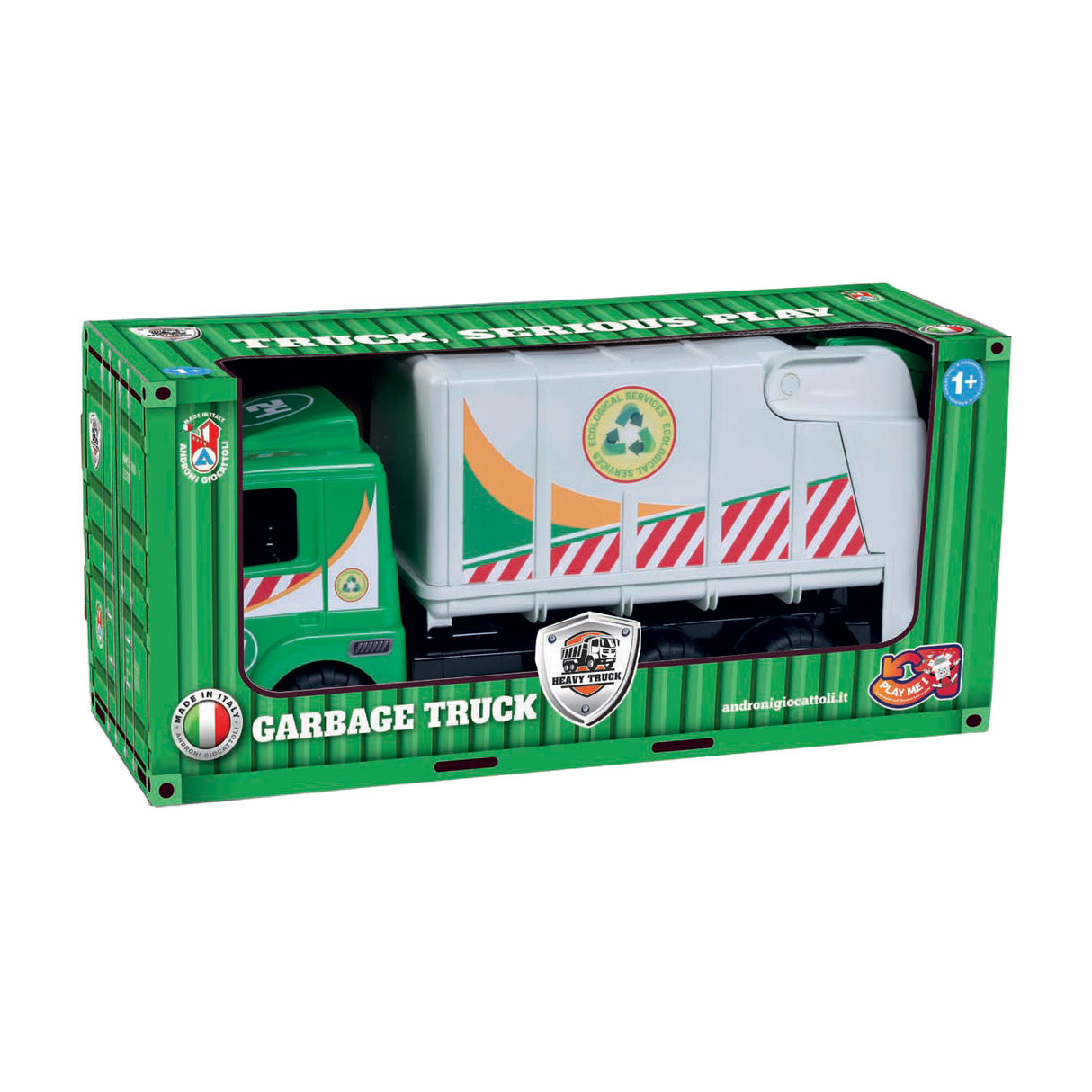 Camión de basura de Mega Androni, 50 cm