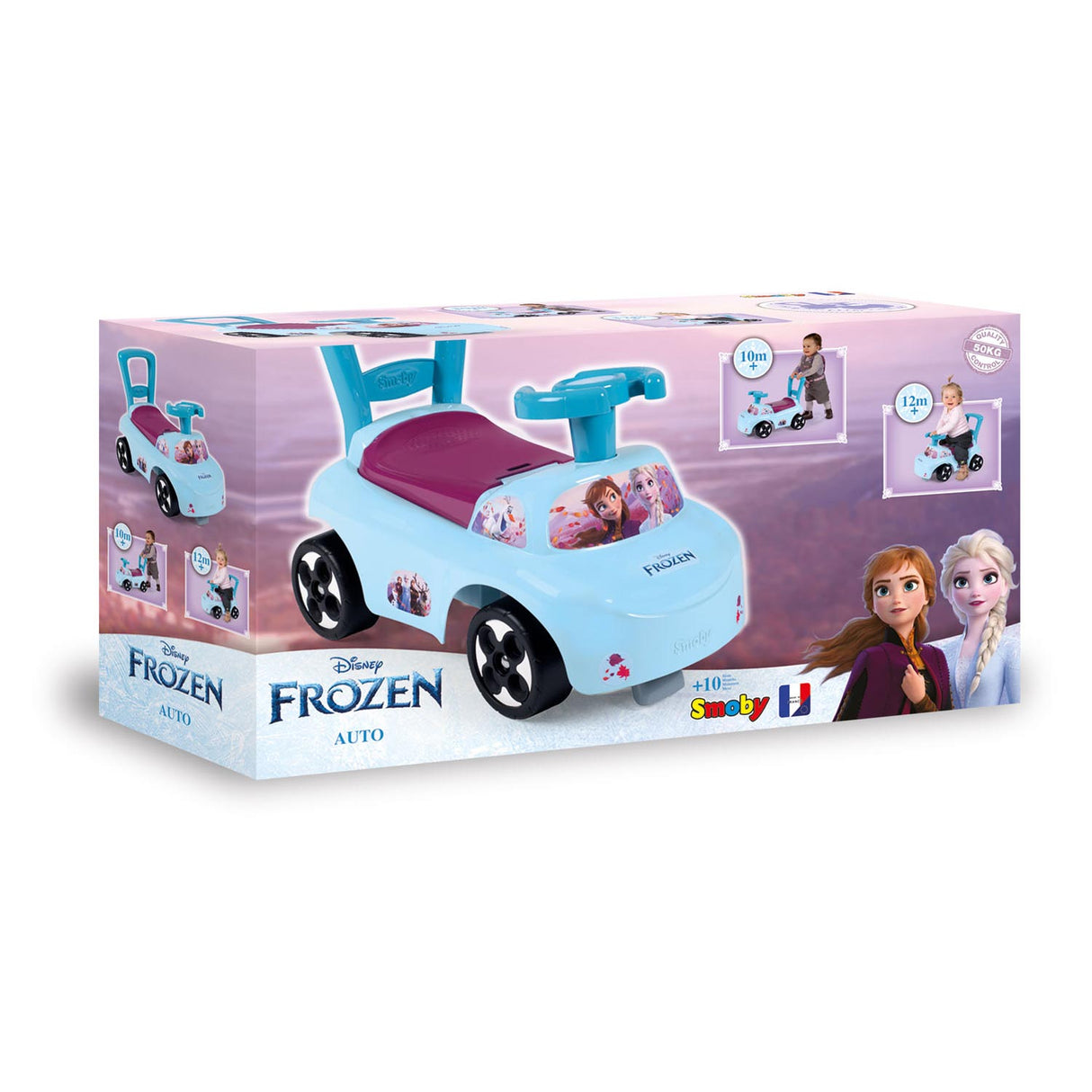 Smoby Frozen Auto Ride naprej
