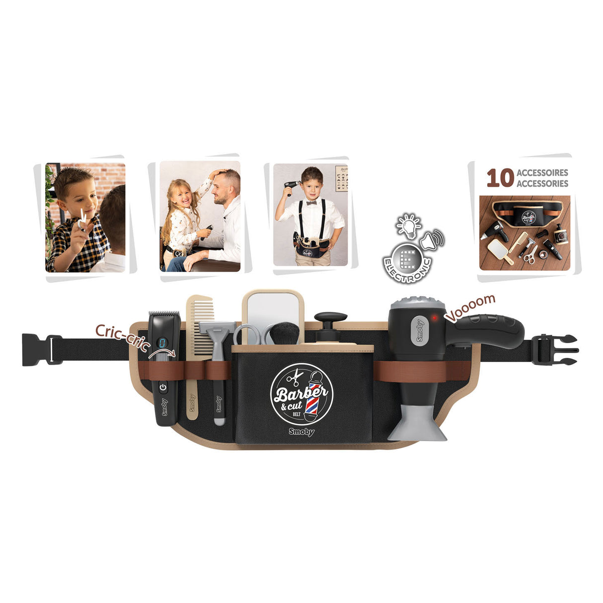 Smoby Barber Cut Kappersriem 10DLG.