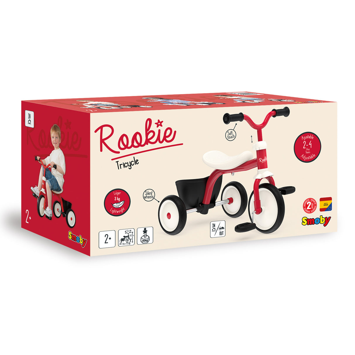 Tricikel Smoby Rookie Trike