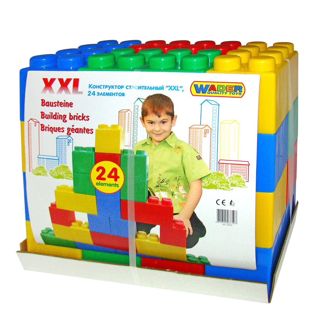 Cavallino Building blocks XXL, 24dlg.