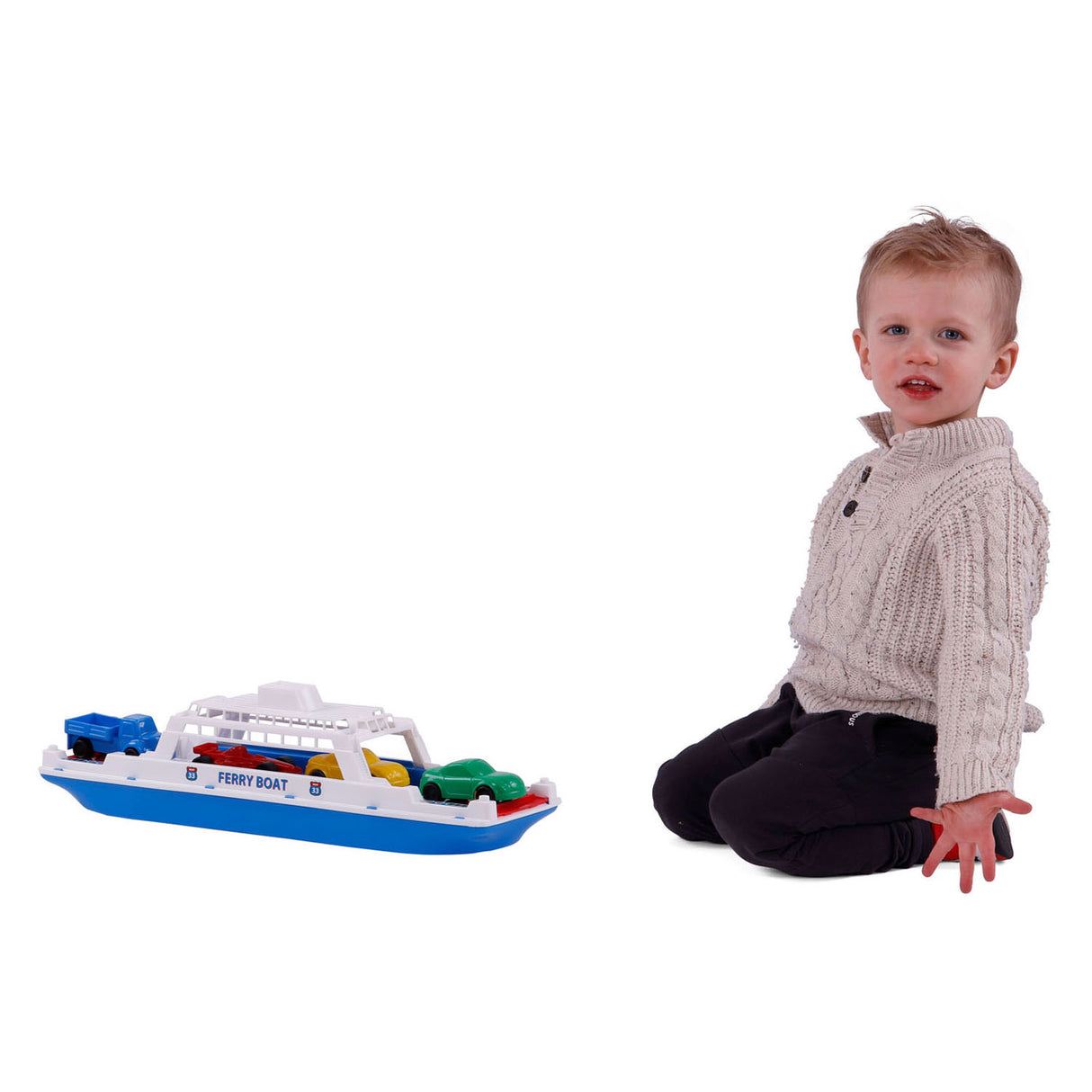Cavallino Ferry 45 cm + 4 vozidla