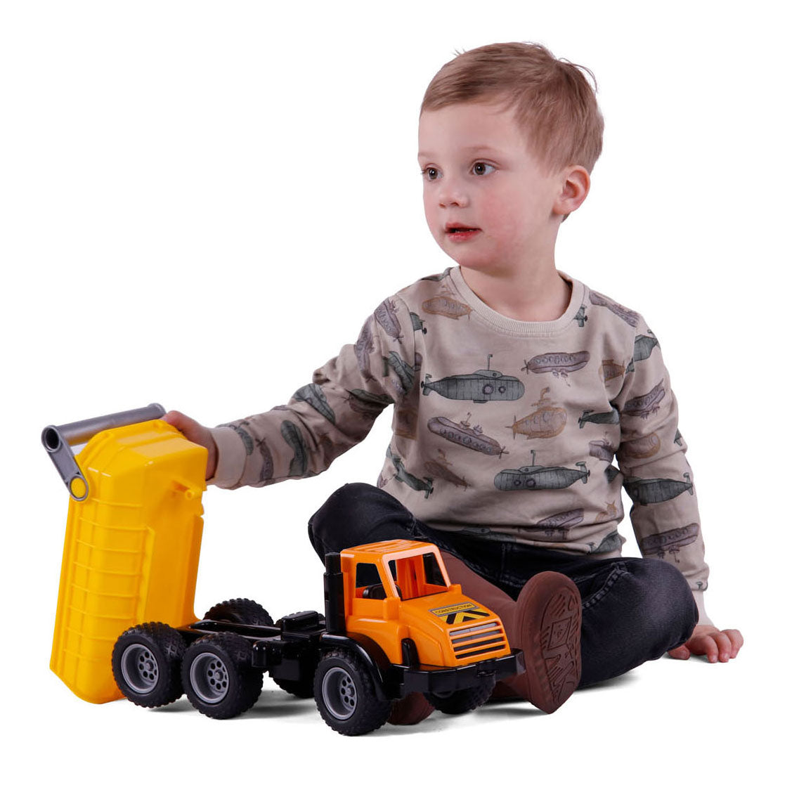 Cavallino Grip Buik truck with rubber tires, 42 cm
