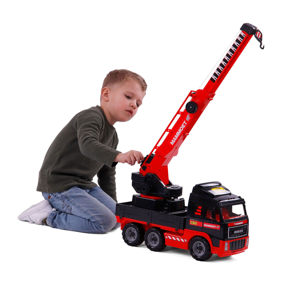 Cavallinino Mammoth Crane Camion Skala 1:16