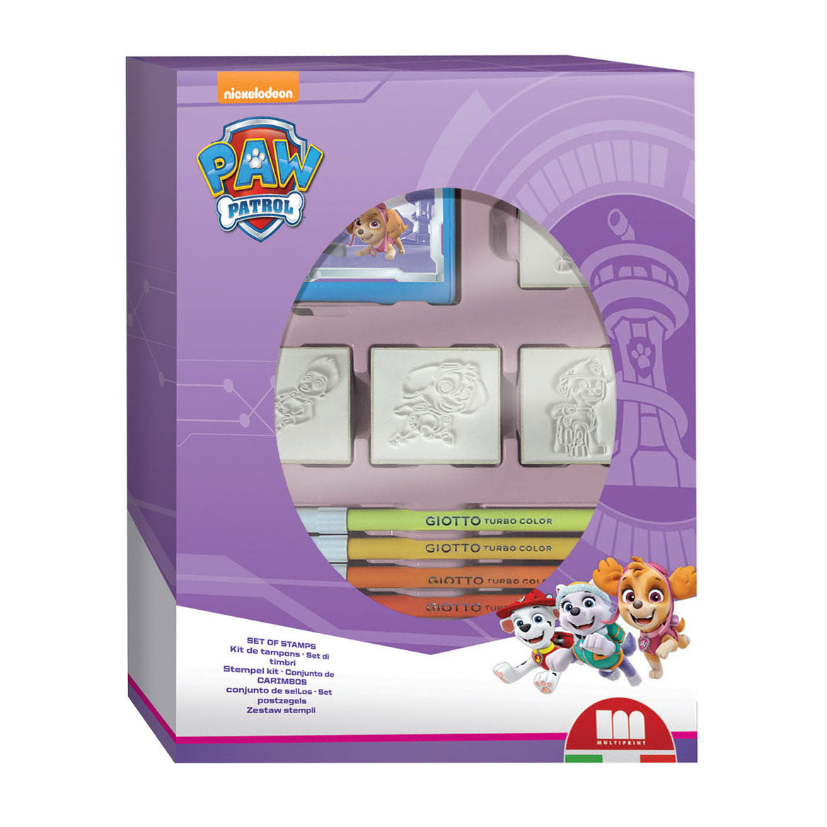 Set známek multiprint Skye se 4 známkami