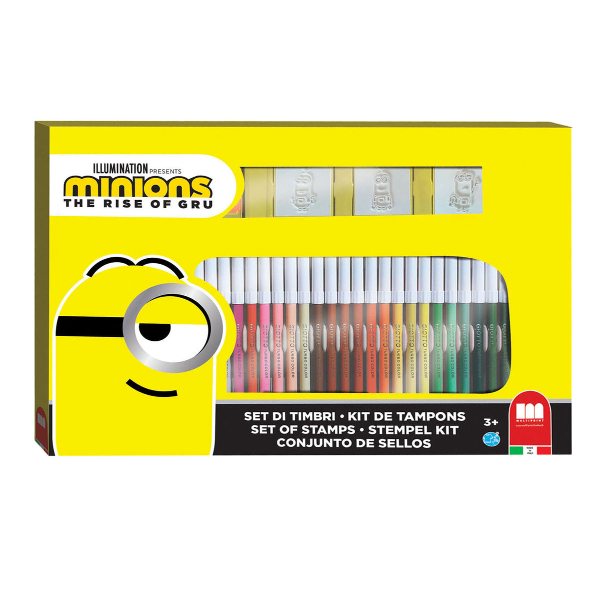 Multiprint Minions Faarf Set mat Timberen, 41dlg.
