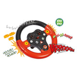 Big playing steering wheel with sound