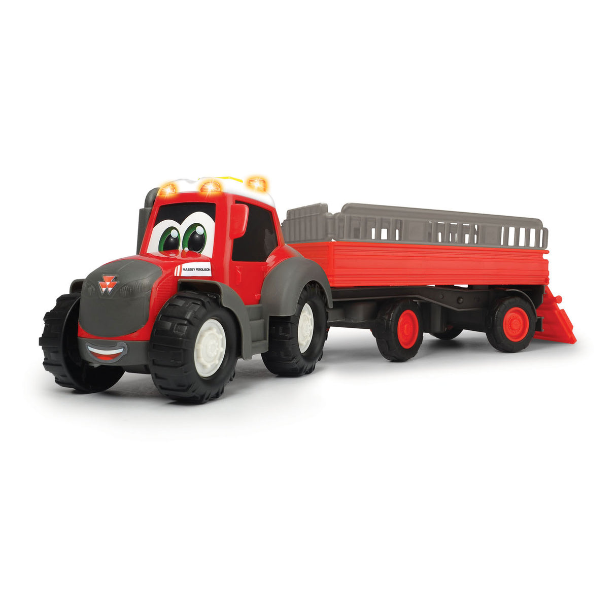 ABC Massey Ferguson s prikolico in konjem
