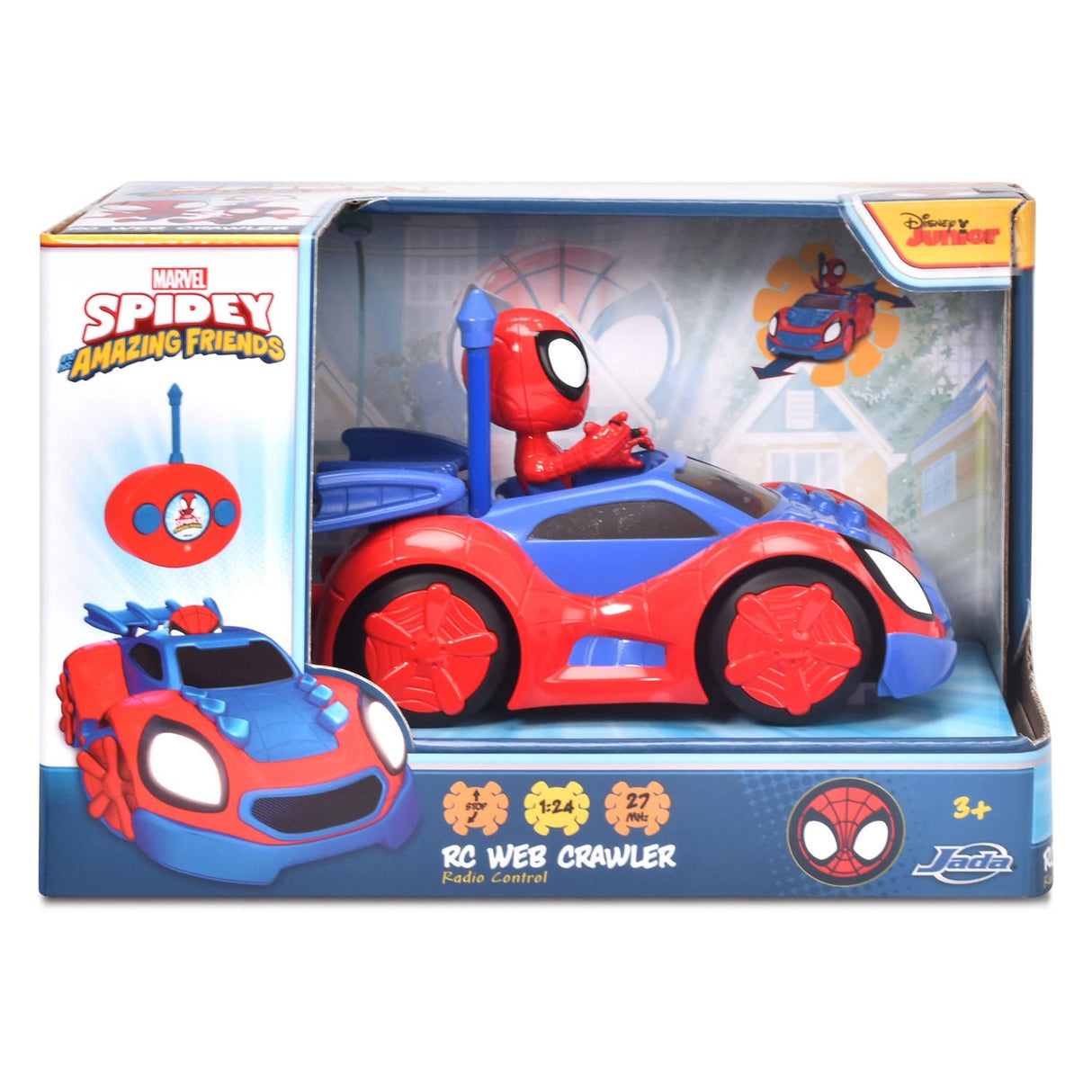 Jada Toys Jada RC Spidey Web Crawler Proceable Car Car