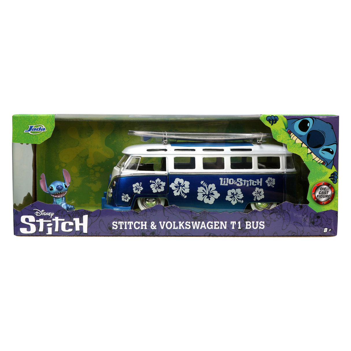 Jada Toys Jada Die Cast Lilo in Volkswagen T1 Bus 1:24