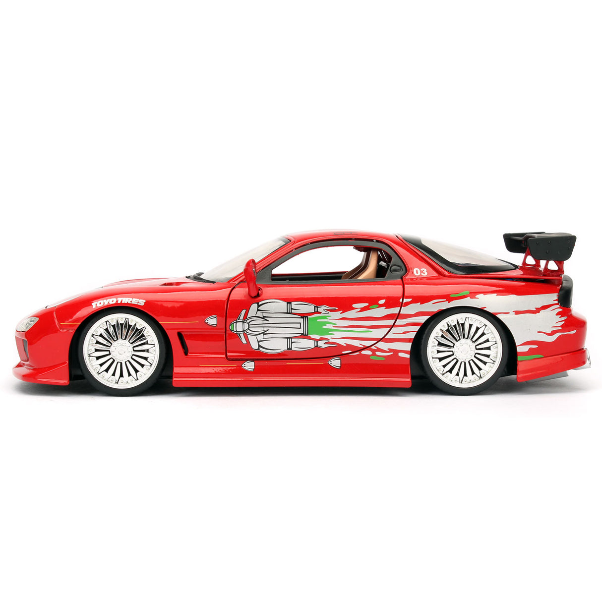 Jada Die Cast Fast Furious 1993 Mazda RX-7 1:24
