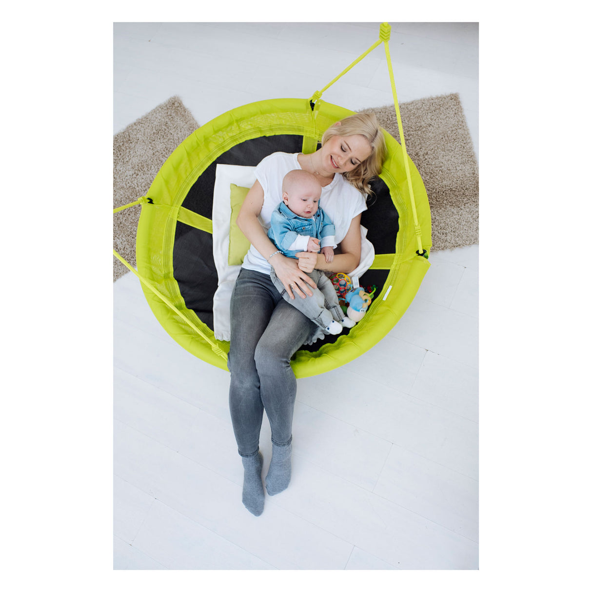 Hudora nest swing green