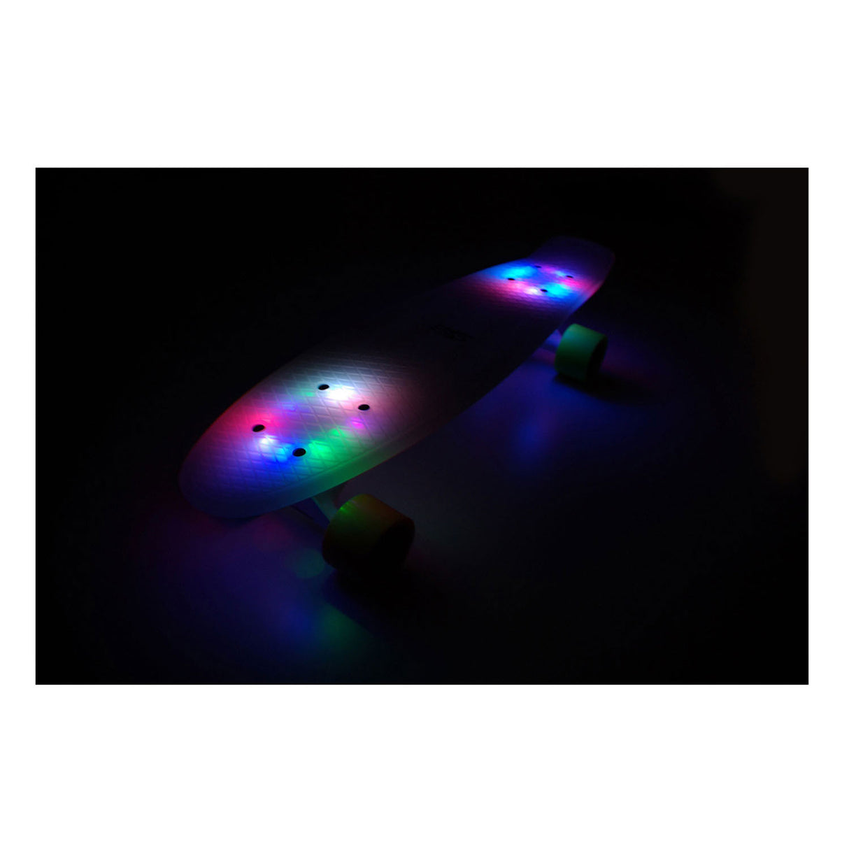 Hudora skateboard retrò con luce