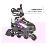 Hudora Inline Skates 29-32 Črno roza
