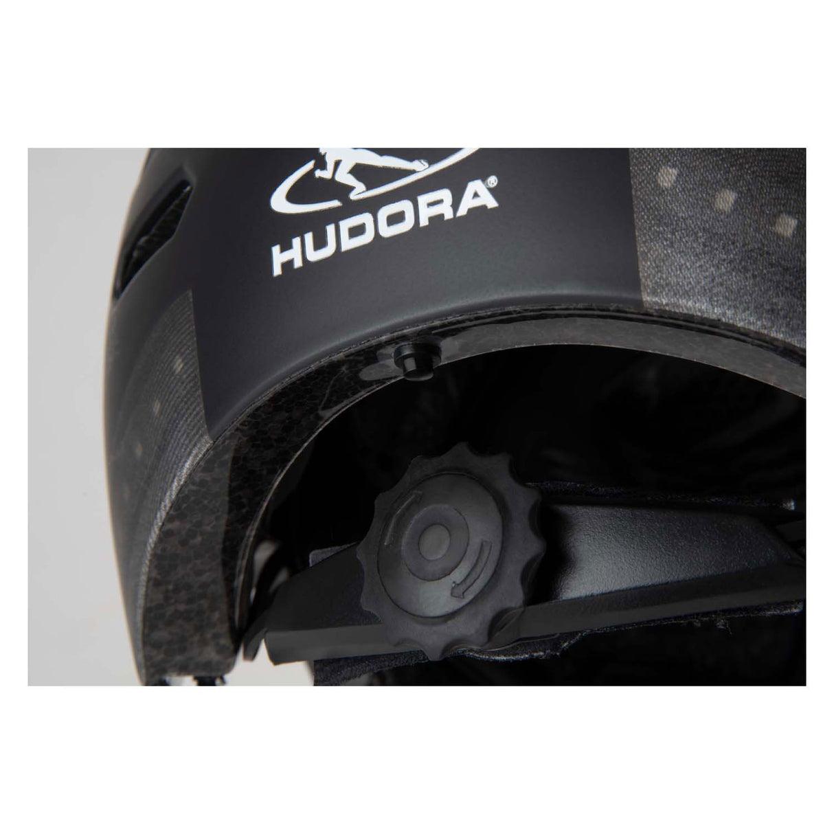 Hudora skaterhelm met kled en led zwart, maat s (53-55cm)