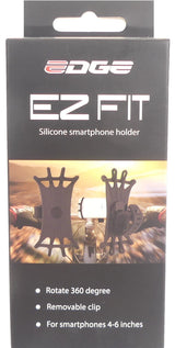 Edge Telefonholder EZ Fit 360 ° Silikone sort