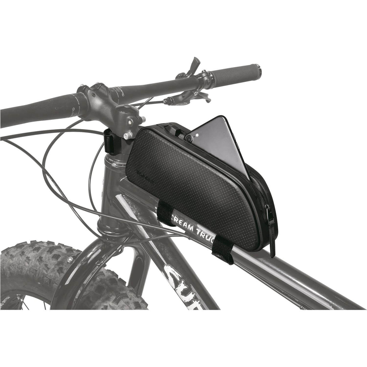 Bovenbuistas Fastfuel Drybag X Vandtæt rammepose, sort, 1L