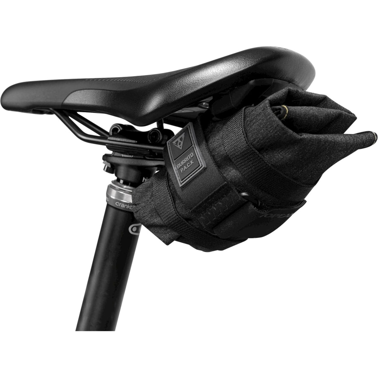 TOPEAK BURRITO PACK COMPACTE ROLT BASE FOR TOOTS AND KLEE MESTMENT BLACK BIKE OFF