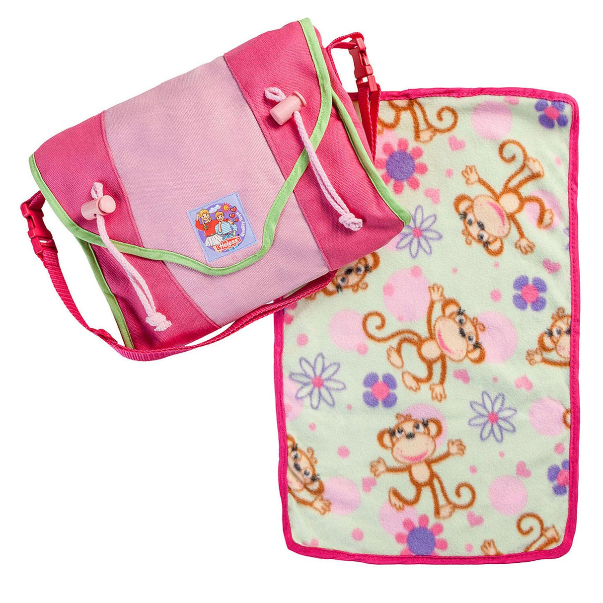 Bolsa de cuidado de muñecas Heless con accesorios