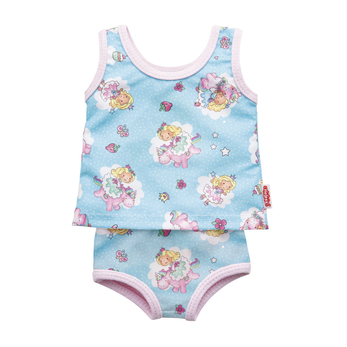 Jednorohorn podléhajícího prádla Heless Poppen, 28-35 cm