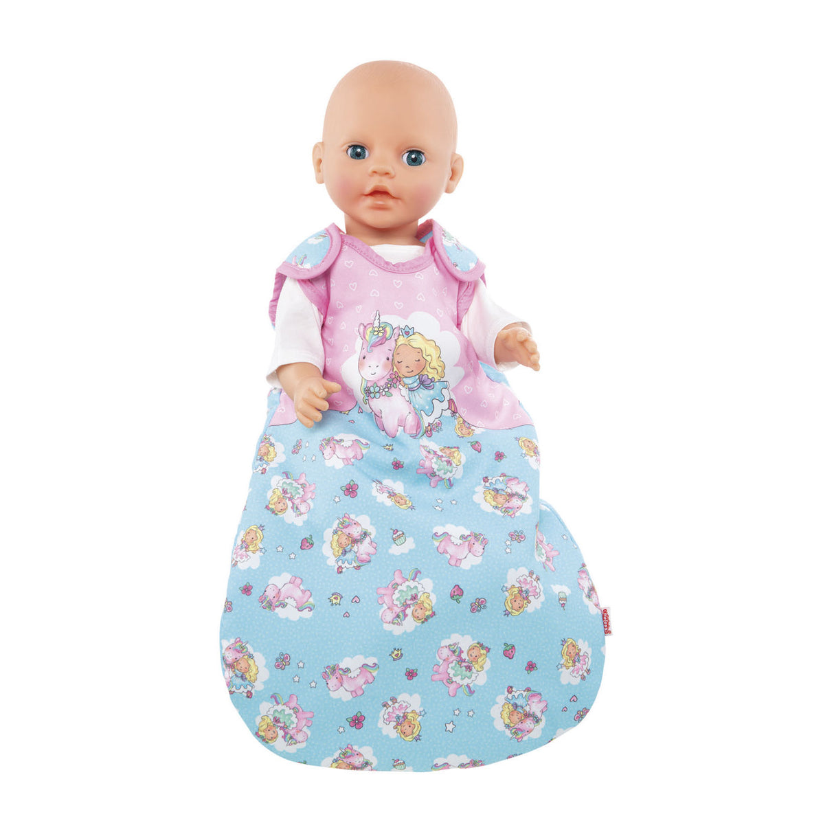Spací pytel Heless Doll Unicorn, 35-45 cm